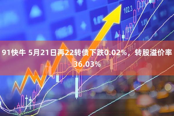 91快牛 5月21日再22转债下跌0.02%，转股溢价率36.03%