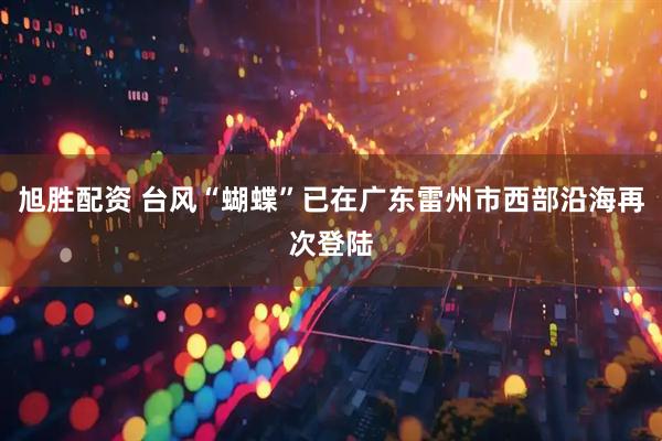 旭胜配资 台风“蝴蝶”已在广东雷州市西部沿海再次登陆